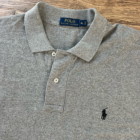 Mens Grey Long Sleeve Ralph Lauren XL - Picture 2 of 4
